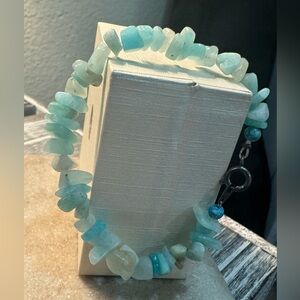 Handmade Stone Bead Bracelet